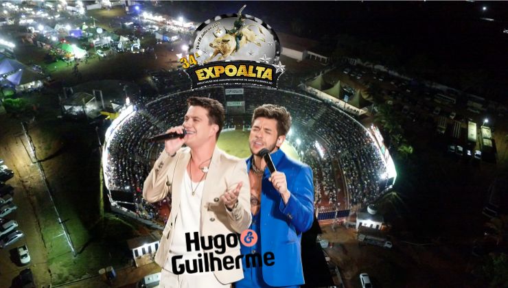 Hugo e Guilherme confirmados como atração de sexta feira da 34ª Expoalta 2024
