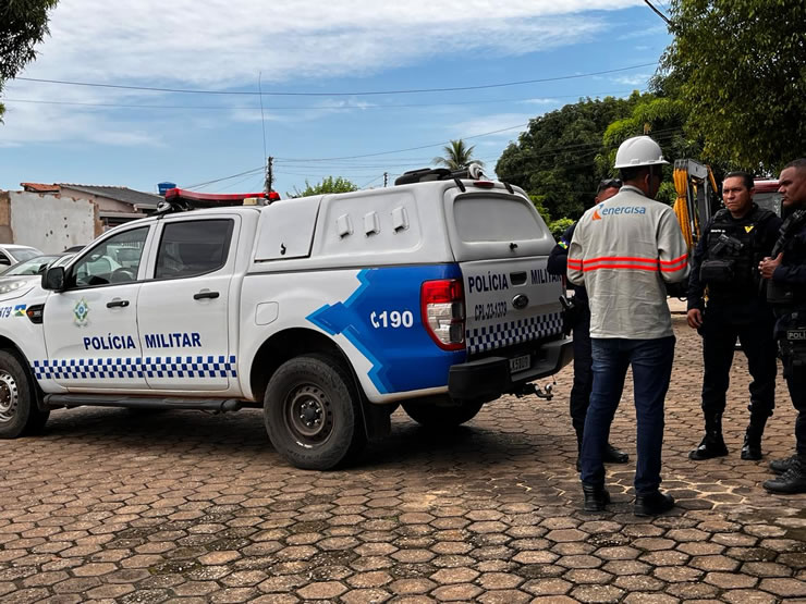 Operação constata furto de energia em estabelecimentos comerciais em Porto Velho